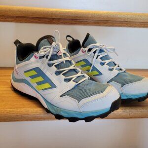 Adidas Womens Terrex Agravic TR FX7157 Blue White Hiking Shoes Sneakers Size 7.5
